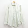 M★古着 アロー 長袖 シャツ メンズ 80年代 80s USA製 薄緑 26feb27
