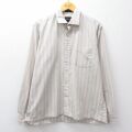 XL★古着 マンハッタン 長袖 シャツ メンズ グレー他 チェック 26mar25