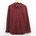 XL★古着 ピューリタン 長袖 シャツ メンズ 00年代 00s 大きいサイズ エンジ系他 チェック 26apr23