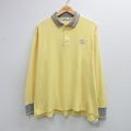 ポロシャツ イエロー XL | 古着