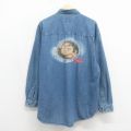 ビューグルボーイ 90s 長袖シャツ HIT IT ネイビー XL | 古着