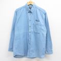 00s 長袖シャツ whirlpool ネイビー L | 古着