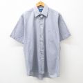 タウンクラフト 90s 半袖シャツ ネイビーチェック L | 古着
