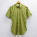 S★古着 アロー 半袖 シャツ メンズ 70年代 70s ロング丈 USA製 緑系 グリーン 25apr03 中古 トップス