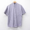90s 半袖シャツ パープル M | 古着