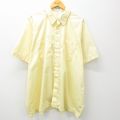 80s 半袖シャツ イエロー XL | 古着