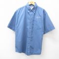 90s 半袖シャツ NRCS ネイビー XL | 古着