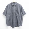 ピューリタン 00s 半袖シャツ グレーチェック XL | 古着