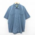 カベラス 00s 半袖シャツ ネイビー XL | 古着