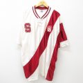 XL★古着 半袖 トップス メンズ 90年代 90s S PACIO 大きいサイズ ロング丈 白他 ホワイト 25jun19 中古