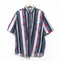 Wrangler 90s 半袖ウエスタンシャツ ブラックストライプ XL | 古着