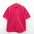 ビューグルボーイ 90s 半袖シャツ ワンポイントロゴ ピンク L | 古着