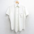M★古着 半袖 シャツ メンズ 80年代 80s 白 ホワイト 25jul04 中古 トップス