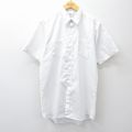 XL★古着 半袖 シャツ メンズ 90年代 90s ロング丈 USA製 白 26apr10