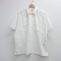 XL★古着 HABAND 半袖 シャツ メンズ 70年代 70s 白 26apr21