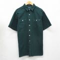 ラルフローレン 90s 半袖シャツ グリーンチェック XL | 古着