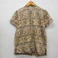 80s 半袖シャツ エジプト イエロー S | 古着
