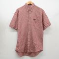 ラルフローレン 90s 半袖シャツ エンジチェック L | 古着