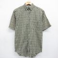 FADED GLORY 00s 半袖シャツ チェック グリーン S | 古着
