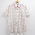 マックレガー 90s 半袖シャツ チェック ピンク XL | 古着