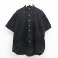 ラルフローレン 90s 半袖シャツ ワンポイントロゴ ブラック XL | 古着