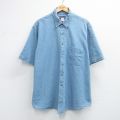 00s 半袖シャツ ネイビー XL | 古着