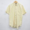 90s 半袖シャツ ストライプ イエロー L | 古着