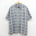 00s 半袖シャツ ネイビー L | 古着