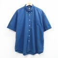 ドッカーズ 90s 半袖シャツ ネイビー XL | 古着