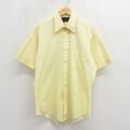 80s 半袖シャツ イエロー L | 古着