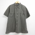 XL★古着 ルート66 半袖 シャツ メンズ 00年代 00s 大きいサイズ カーキ 26jun04