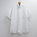 アロー 90s 半袖シャツ ホワイト メンズXL相当 | 古着