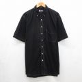 ラルフローレン 90s 半袖シャツ ストライプ ブラック メンズXL相当 | 古着