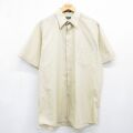 アロー 90s 半袖シャツ ベージュ メンズXL相当 | 古着