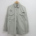 00s 長袖フィッシングシャツ ムースレイク カーキ XL | 古着