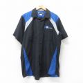 半袖ワークシャツ ブラック XL | 古着