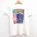 L★古着 半袖 ビンテージ Tシャツ メンズ 90年代 90s サーフィン クルーネック 白 ホワイト 【spe】 24may25 中古