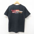 00s 半袖Tシャツ レーシングカー ブラック L | 古着