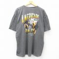 半袖Tシャツ 鳥バイク グレー XL | 古着