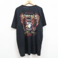 スタージス 半袖Tシャツ ワシ ブラック XL | 古着