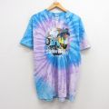 00s 半袖Tシャツ デイトナビーチ ブルータイダイ XL | 古着