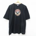 00s 半袖Tシャツ バイク ブラック XL | 古着