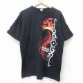 00s 半袖Tシャツ BIG ROCK バイク ブラック L | 古着