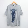 00s 半袖Tシャツ バイク グレー XL | 古着