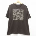 ジープ 半袖Tシャツ ブラウン XL | 古着