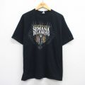 半袖Tシャツ バイク ブラック XL | 古着