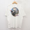 00s 半袖Tシャツ バイク ホワイト XL | 古着