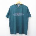 XL★古着 ジャージーズ 半袖 ビンテージ Tシャツ メンズ 00年代 00s ハワイ サーフ 大きいサイズ コットン クルーネック 濃緑 26apr08