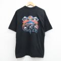 00s 半袖Tシャツ BIKES BLUES&BQQ ブラック XL | 古着