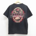 00s 半袖Tシャツ アーカンソーバイク ブラック L | 古着